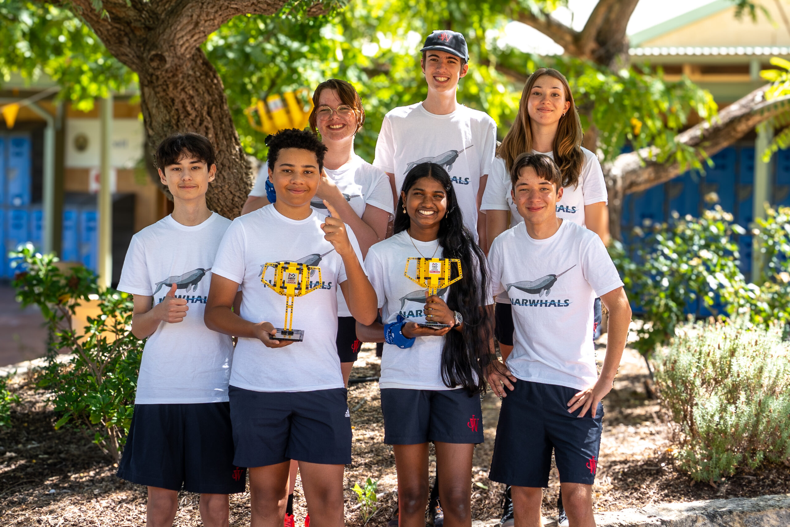 JWACS Team Narwahl scaled John Wollaston students to represent Australia at international robotics championship in Houston, Texas! 1