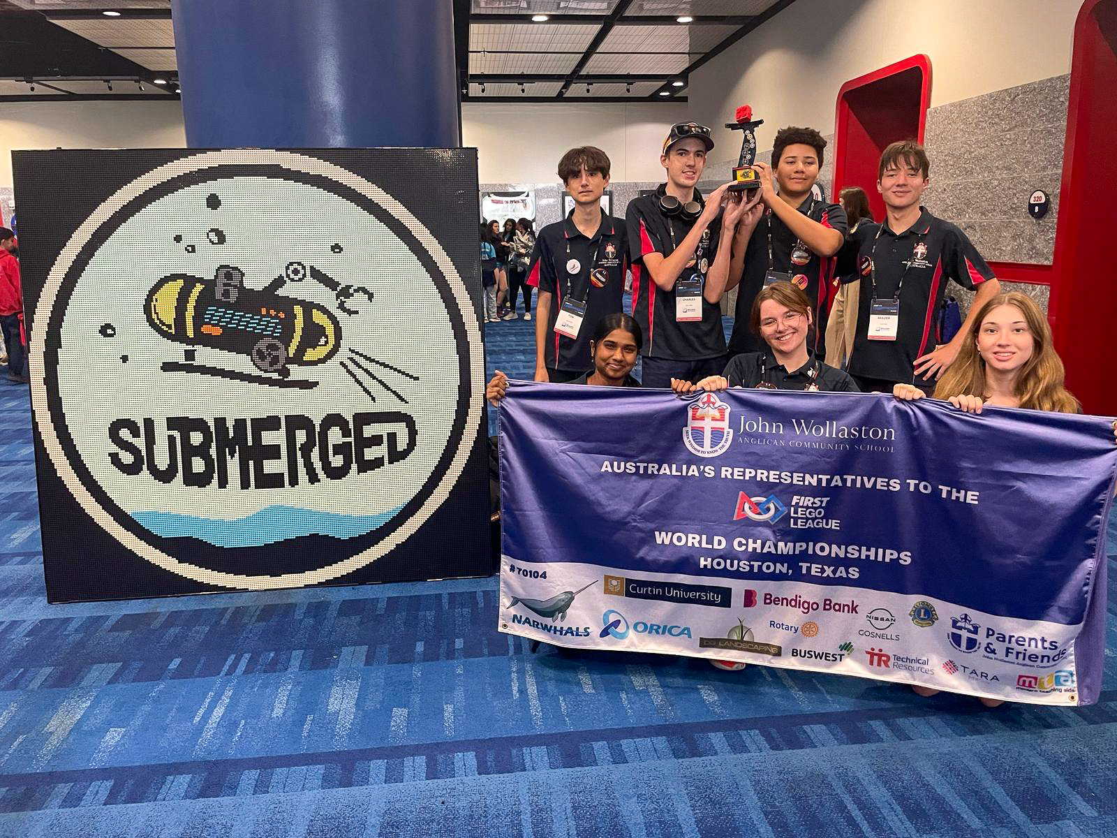FLL Top 5 for Robot Design Award John Wollaston Robotics Team Finish in World Top-Five 5