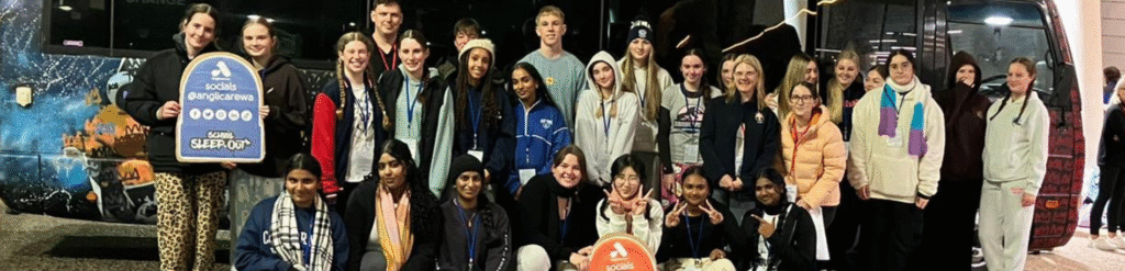 Community header Anglicare Sleepout 5