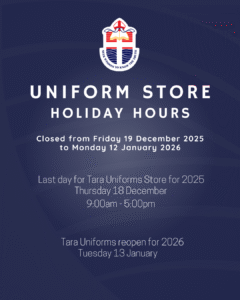Dec Uniform notice 2025 Uniforms 3